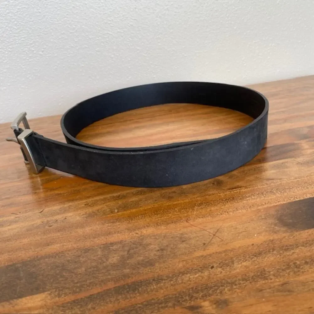 Arizona Black Leather Belt - Size 38